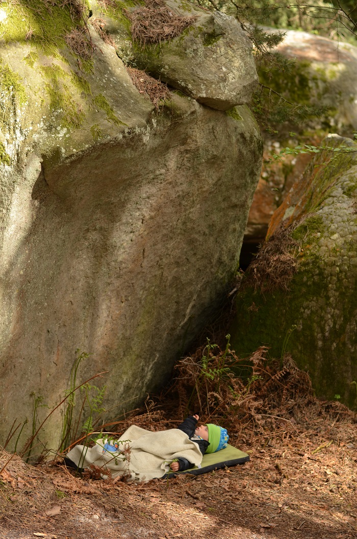 Teo a jeho deň na skalách (foto: Oli)