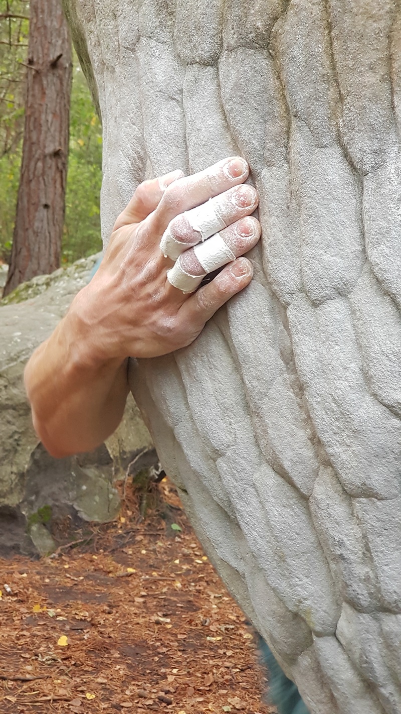 Bouldering vo Fontainebleau