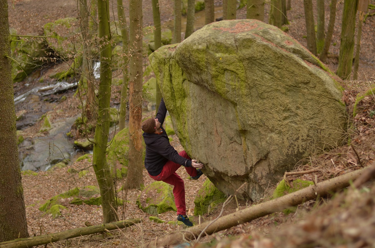 Blansko Palava bouldering