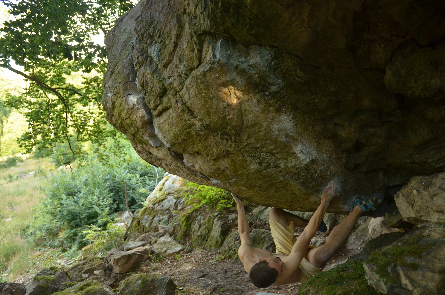 Bouldering na Peprovci