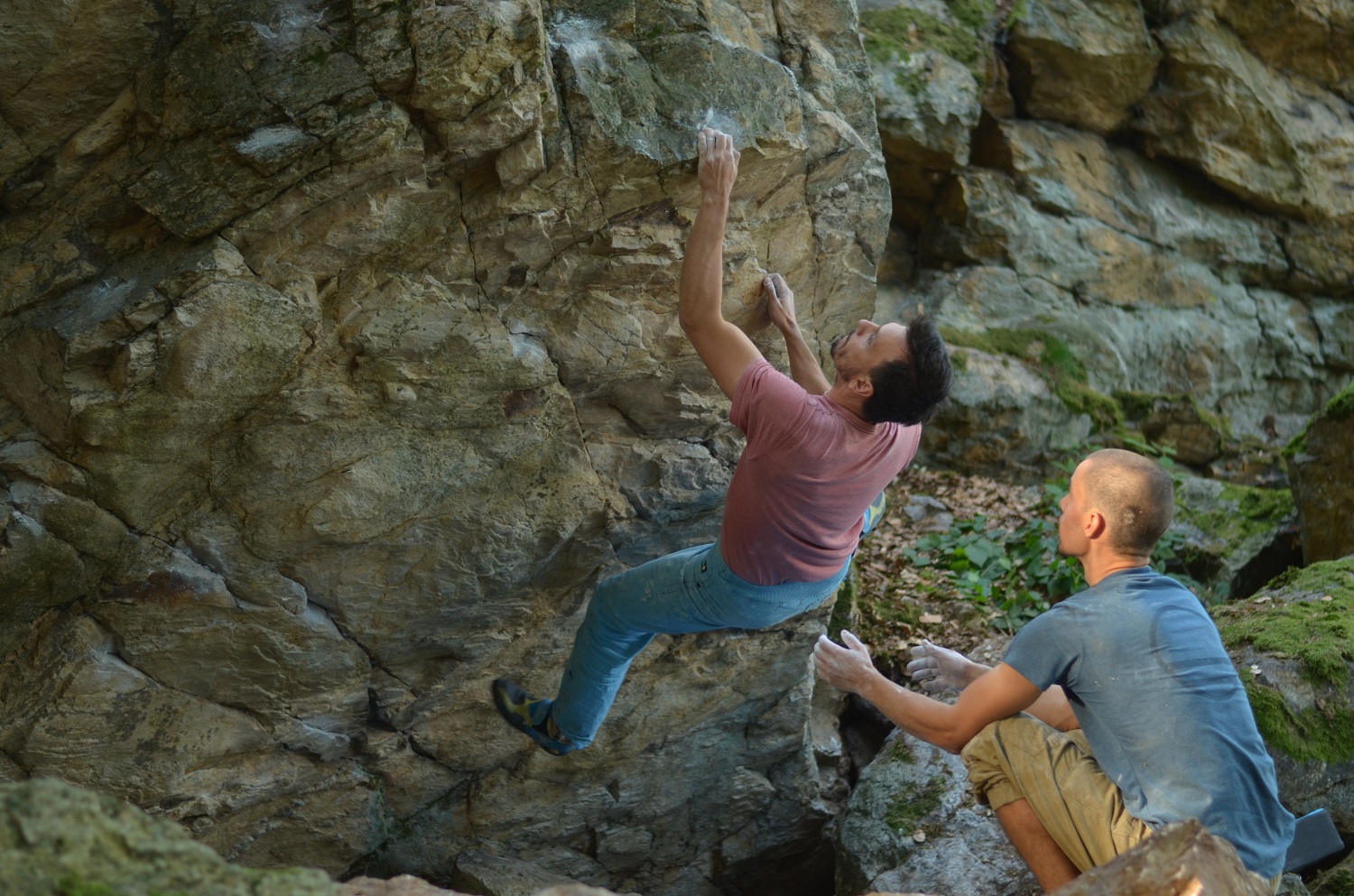 Bouldering na Peprovci