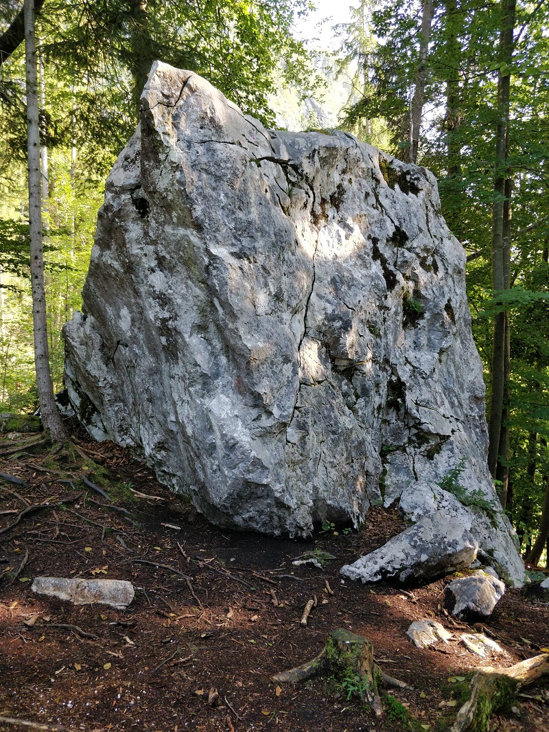 bouldering pri Attersee