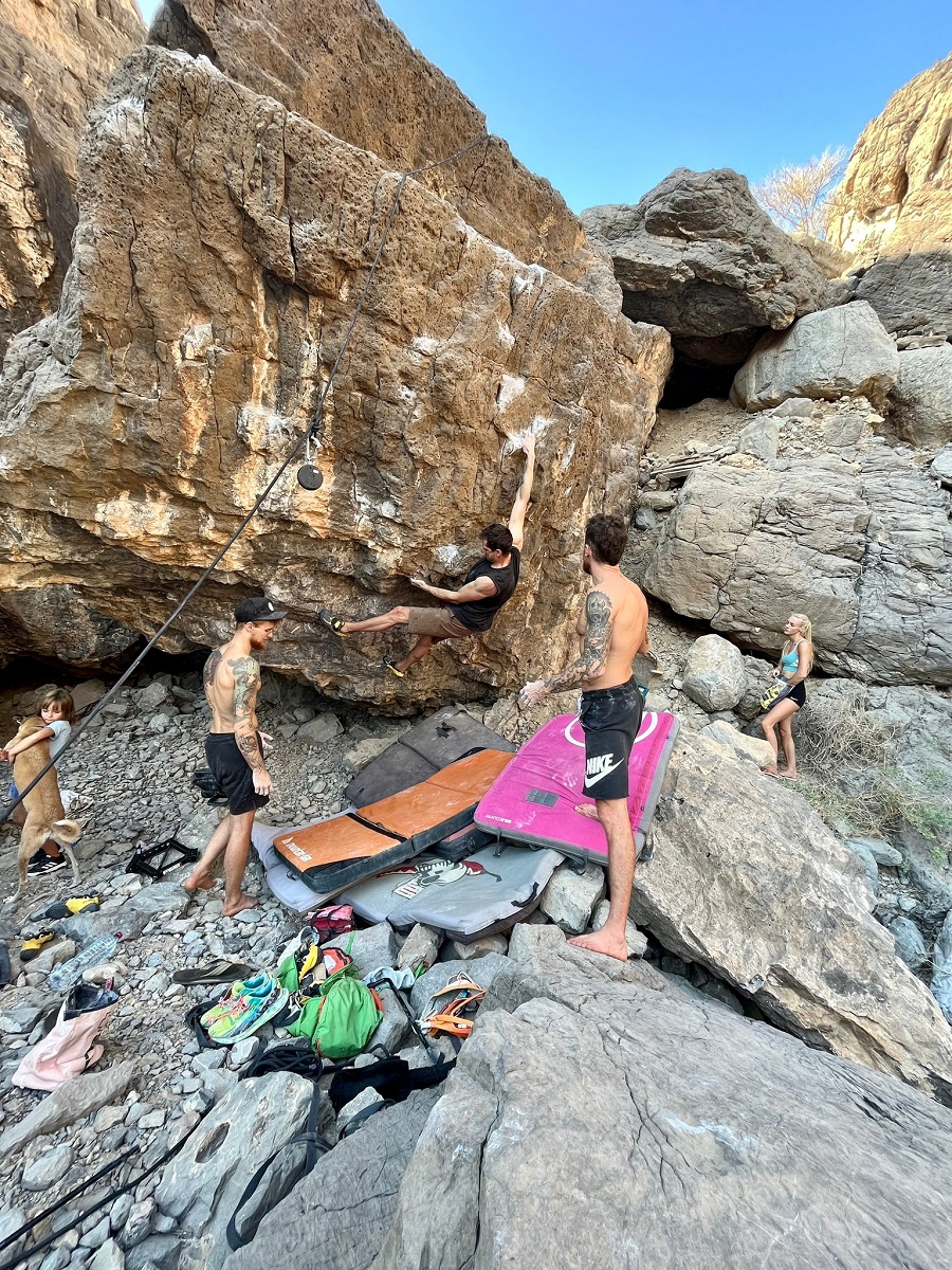 Straight Arab 7C+/8A, Cleavage Canyon