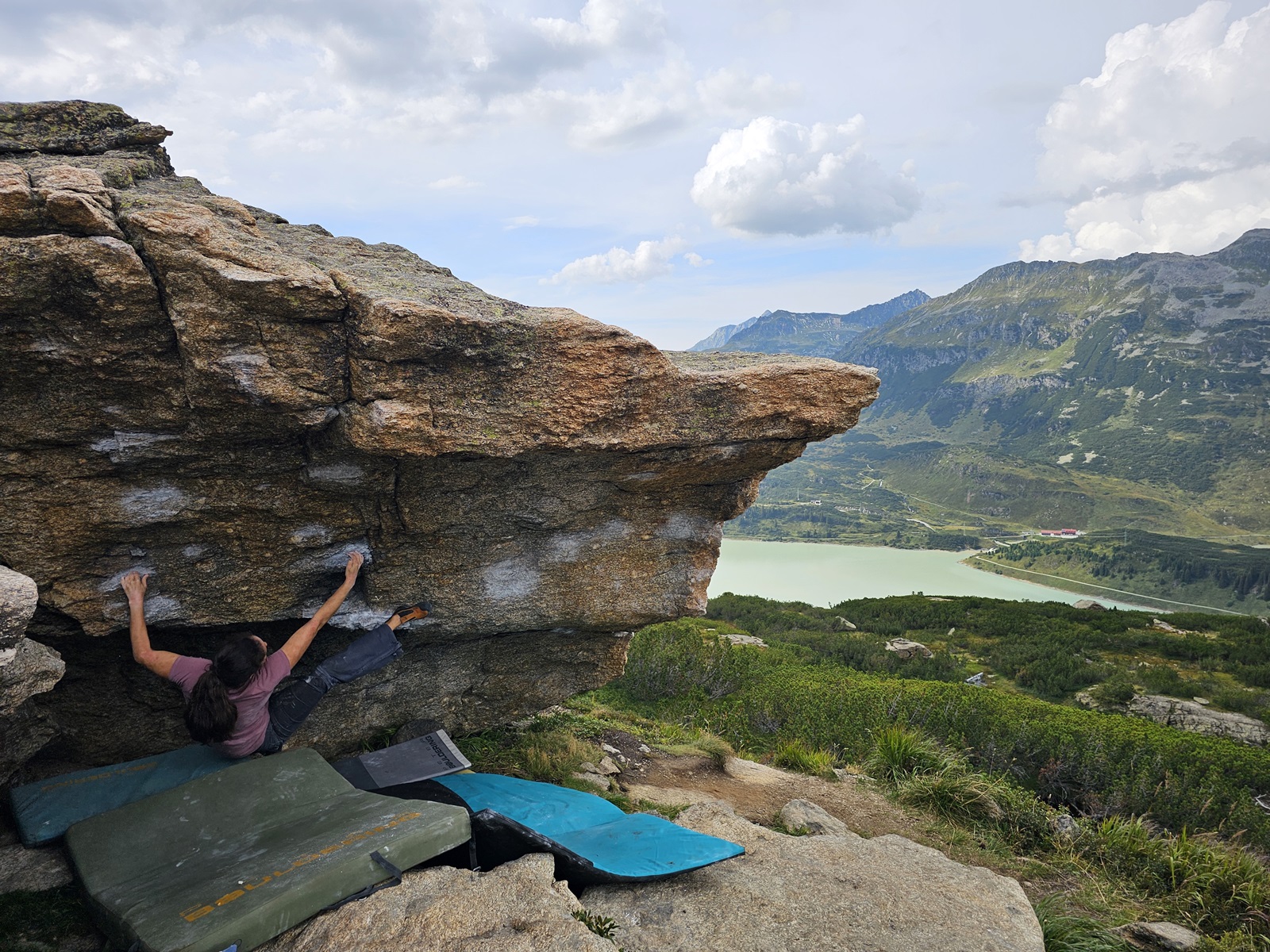 Bouldering Silvretta