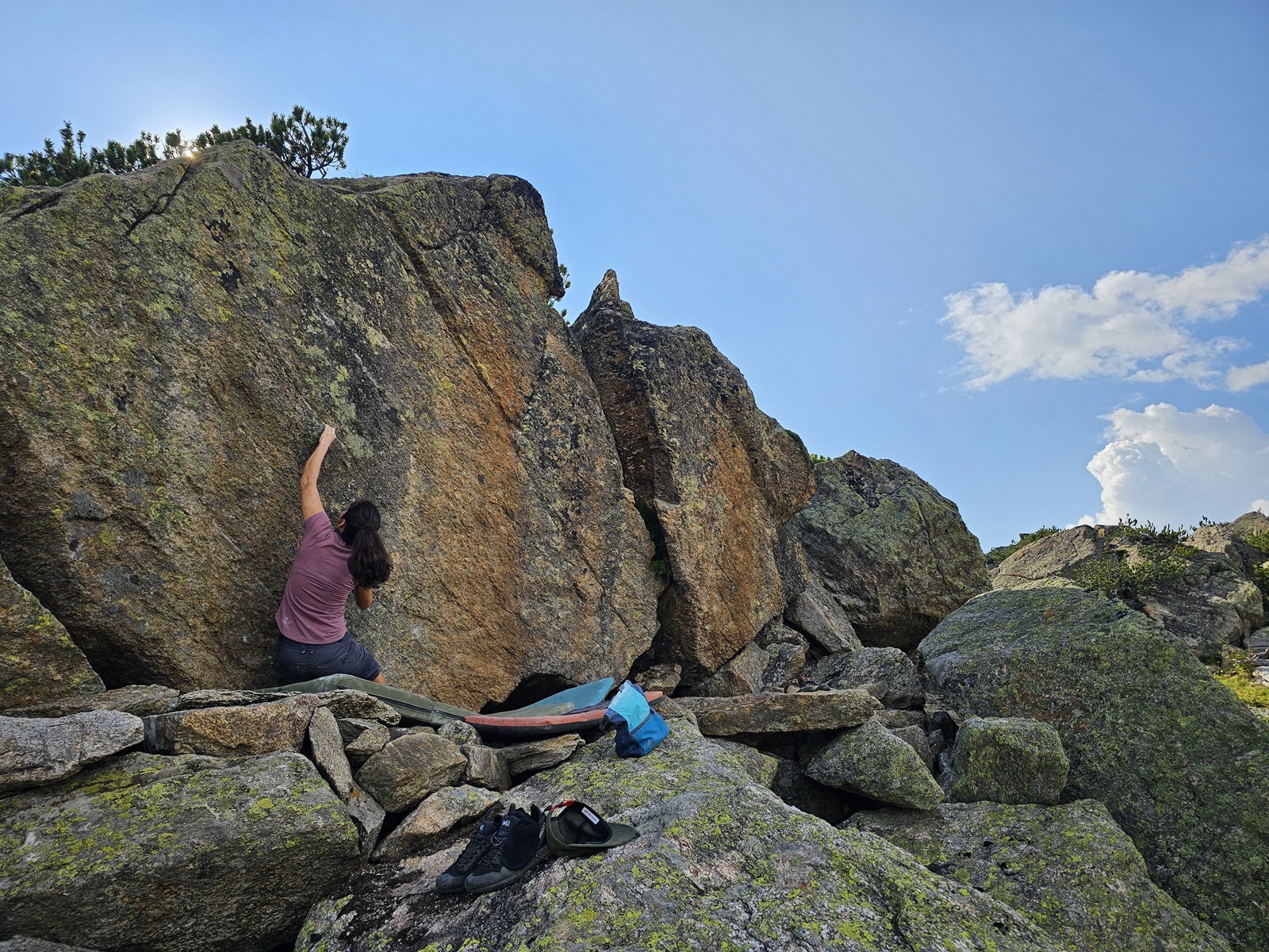 Bouldering Silvretta