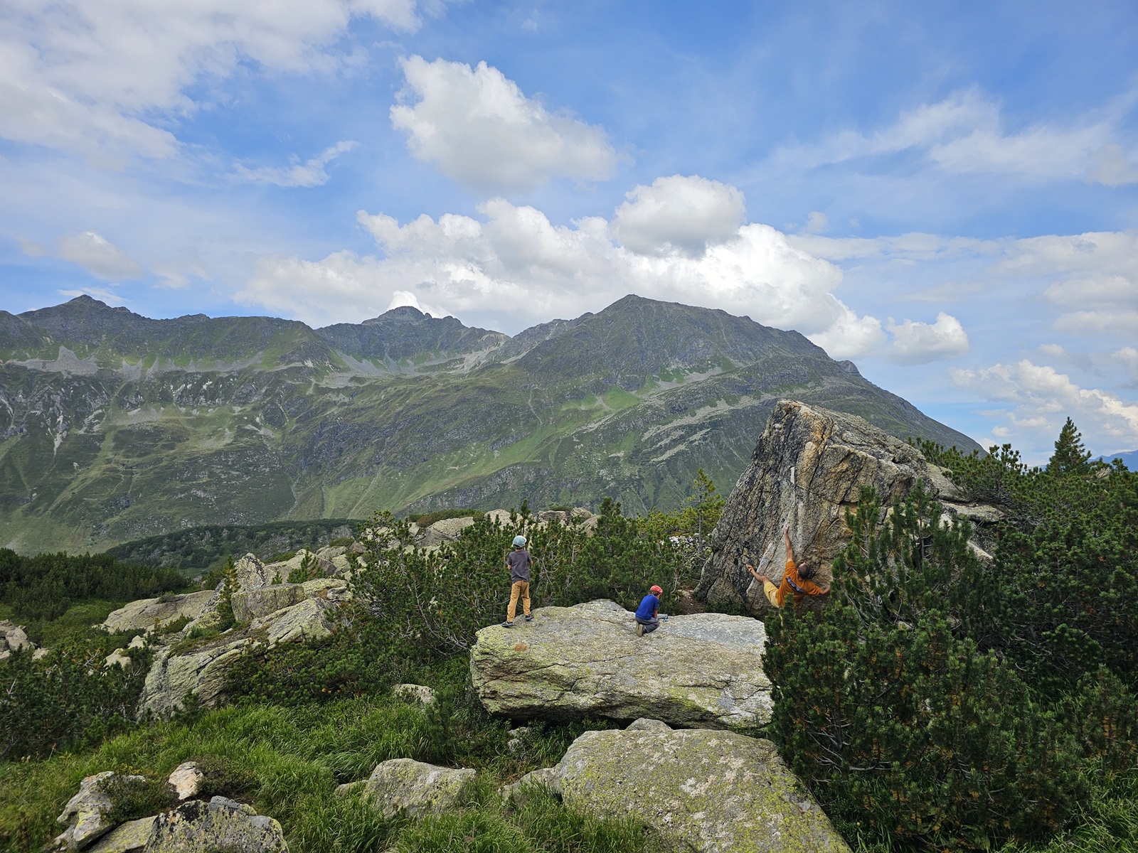 Bouldering Silvretta