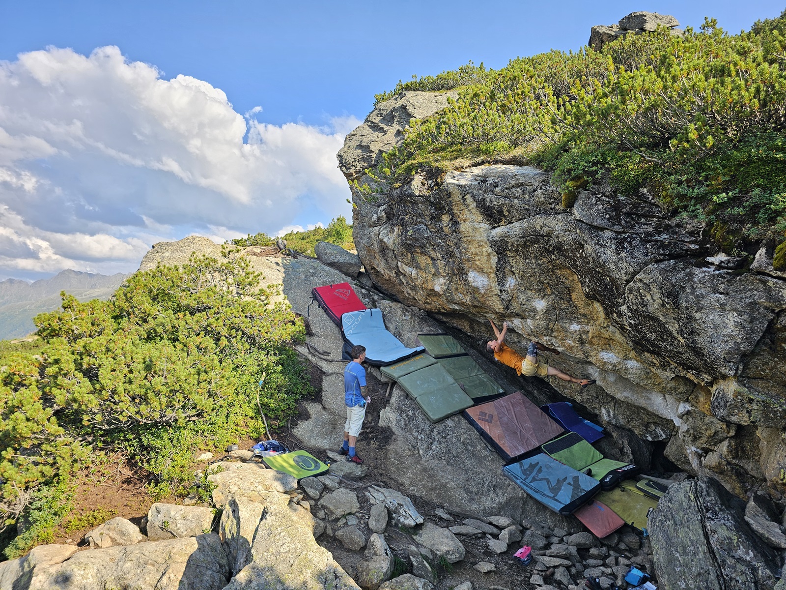 Bouldering Silvretta