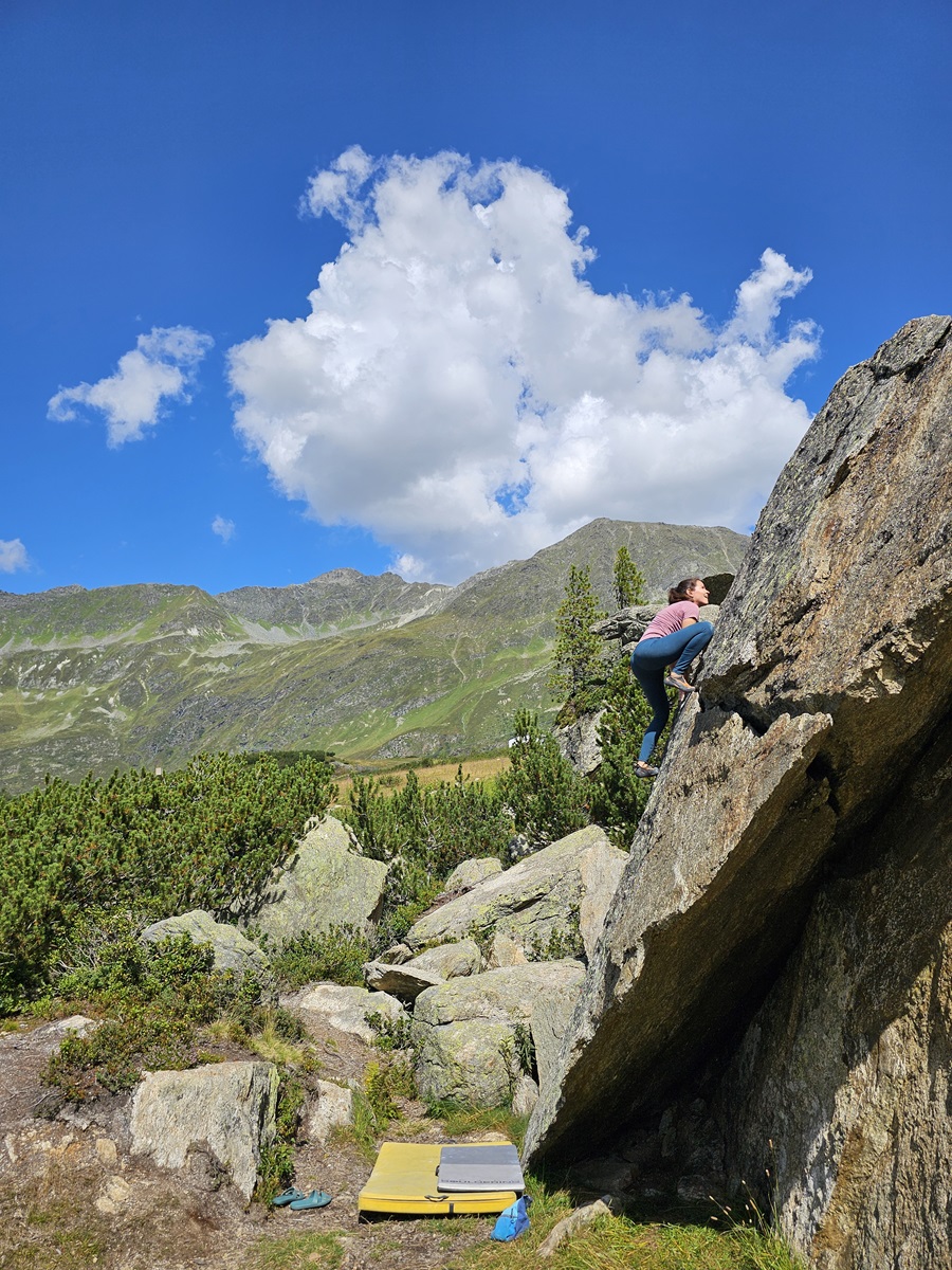 Bouldering Silvretta