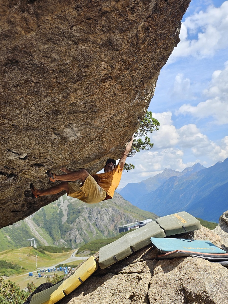 Bouldering Silvretta