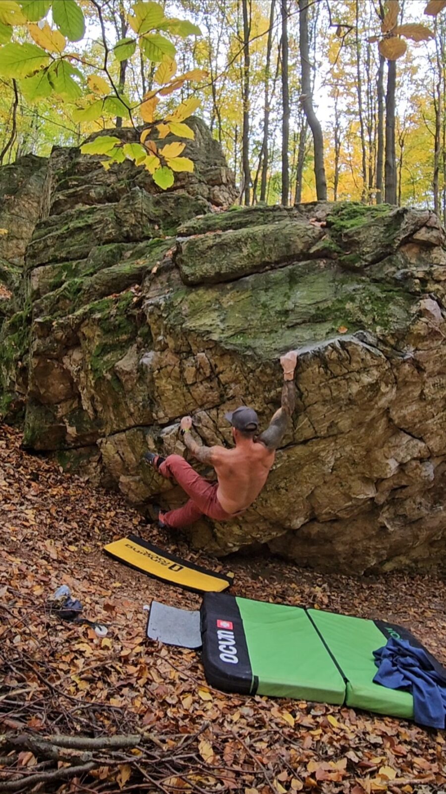 Bouldering pri Rybníčku