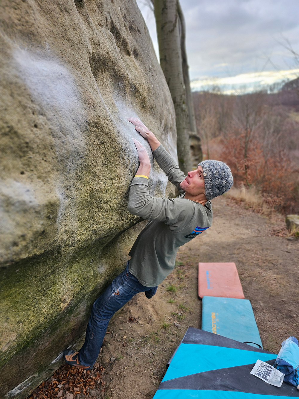 Bouldering Koryčanský hřeben