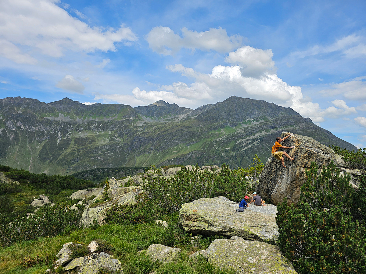 Bouldering Silvretta