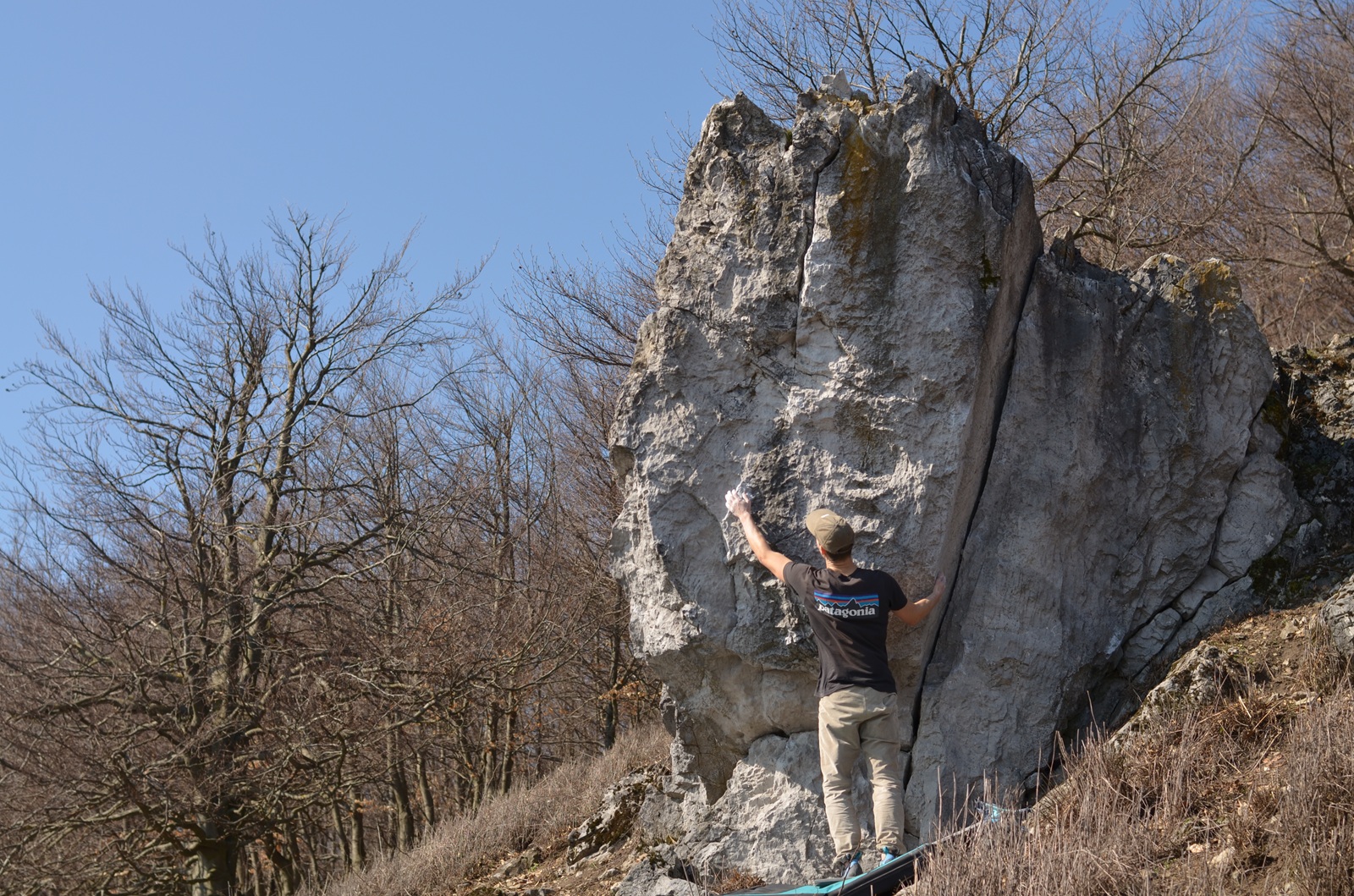 Bouldering pod Geldekom