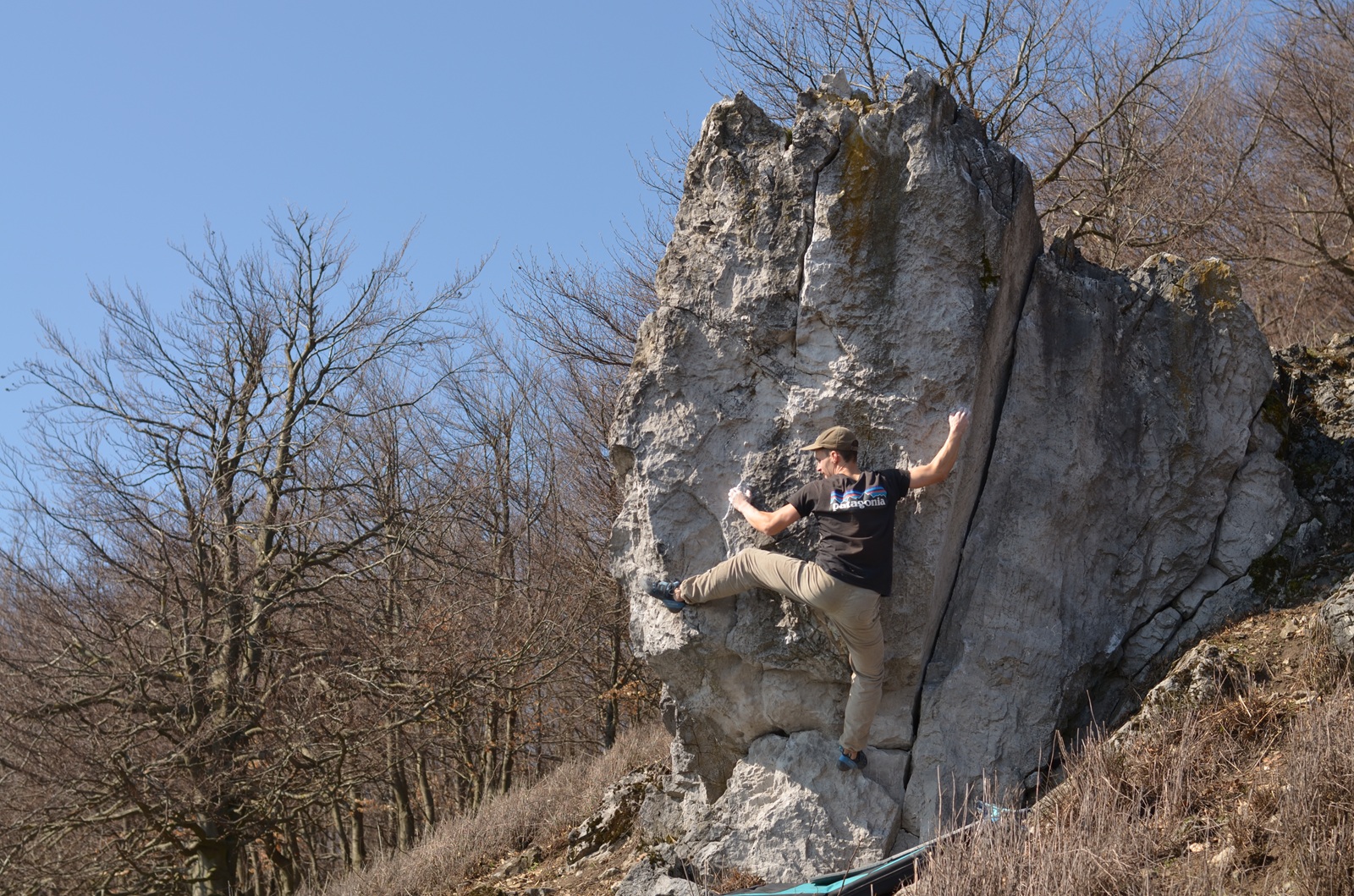 Bouldering pod Geldekom