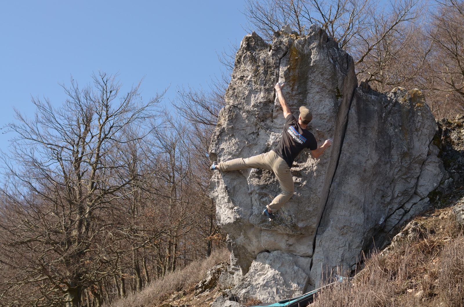 Bouldering pod Geldekom