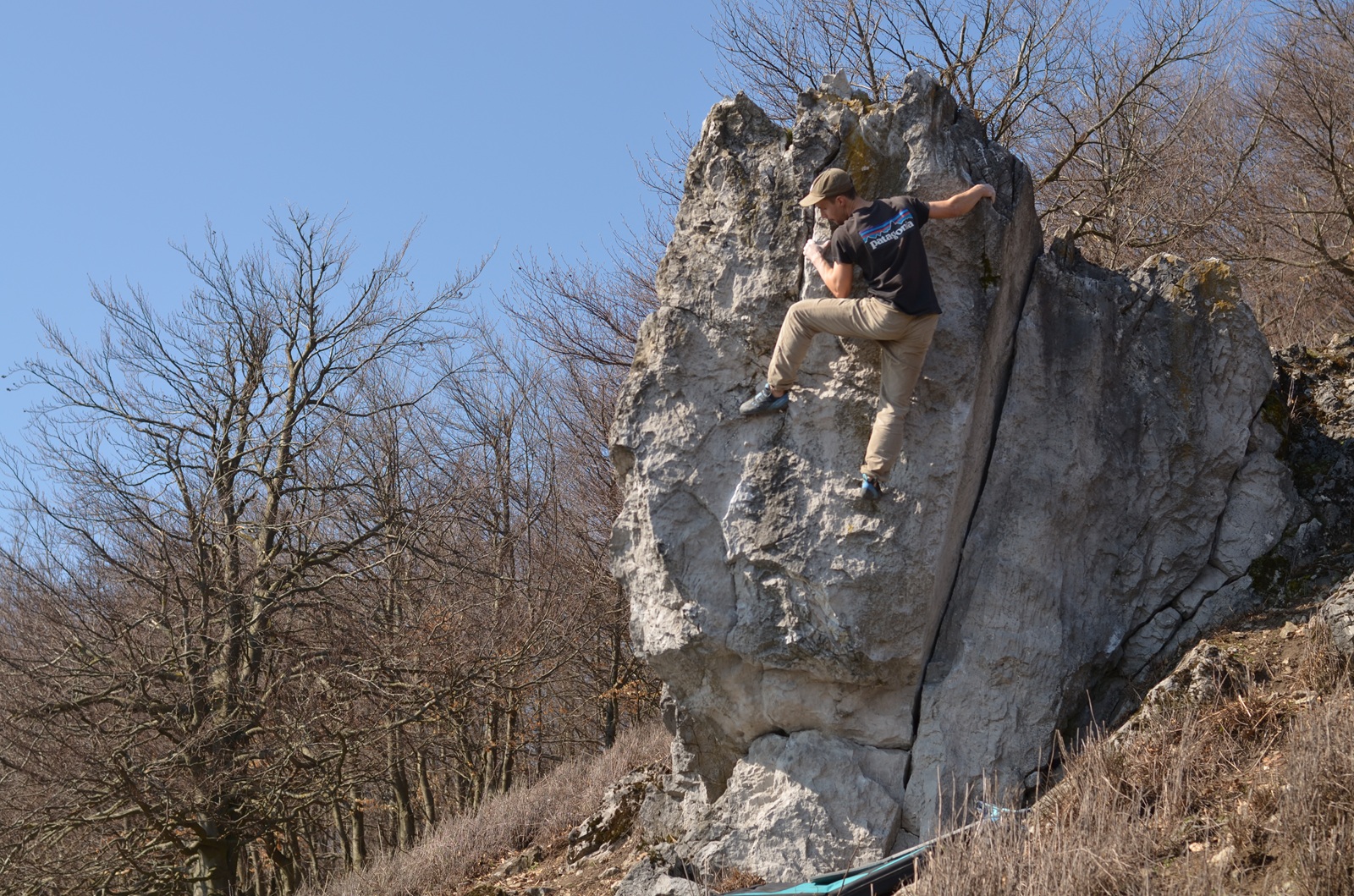 Bouldering pod Geldekom