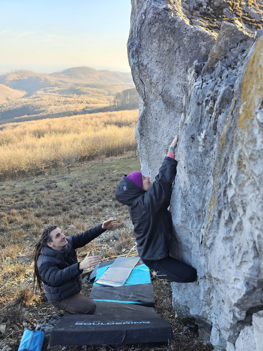 Bouldering pod Geldekom