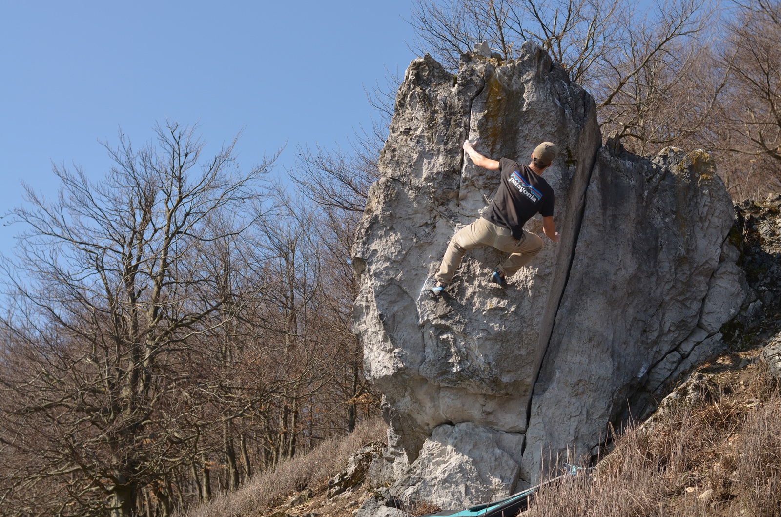Bouldering pod Geldekom