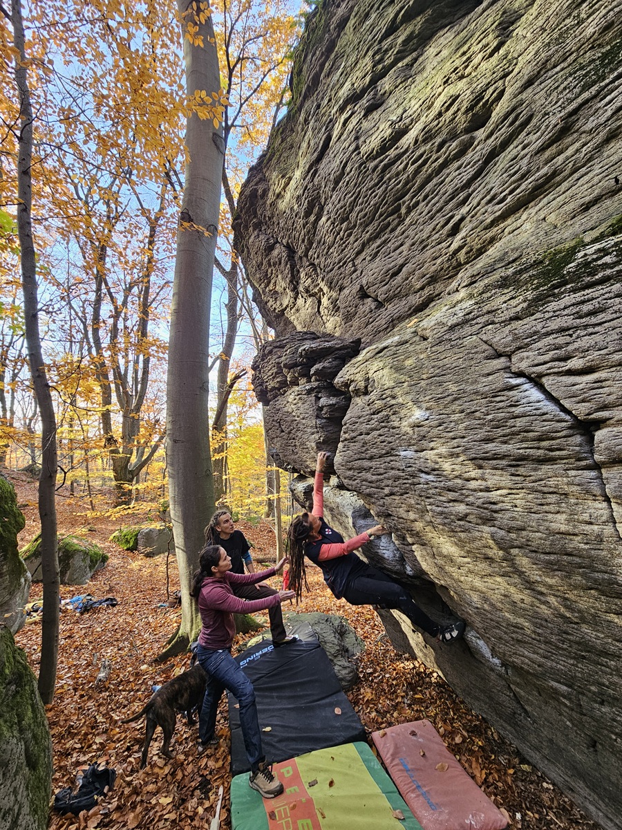 Bouldering na Končitej