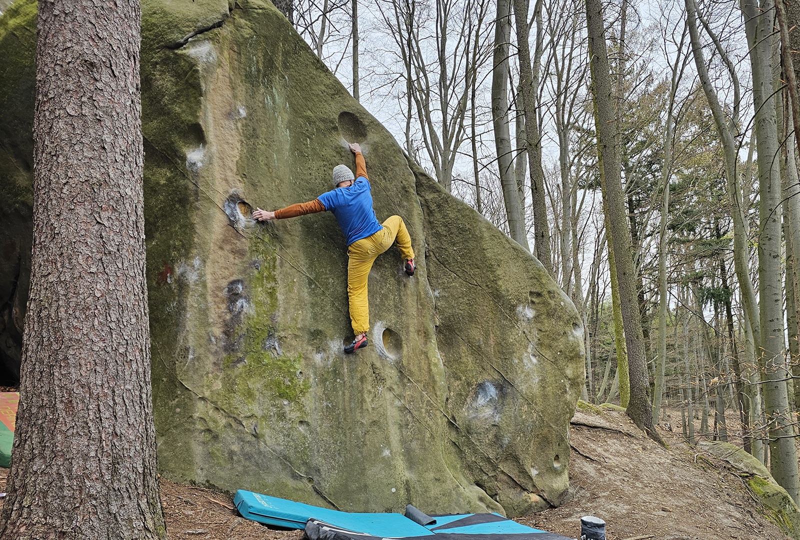 Bouldering na Pečínke
