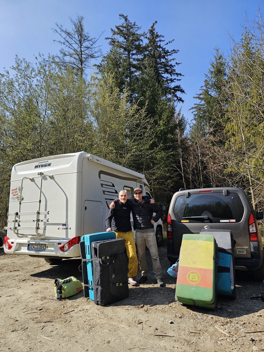 Bouldering na Pečínke