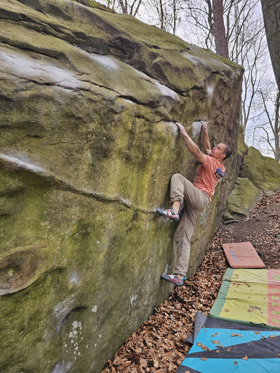 Bouldering na Pečínke