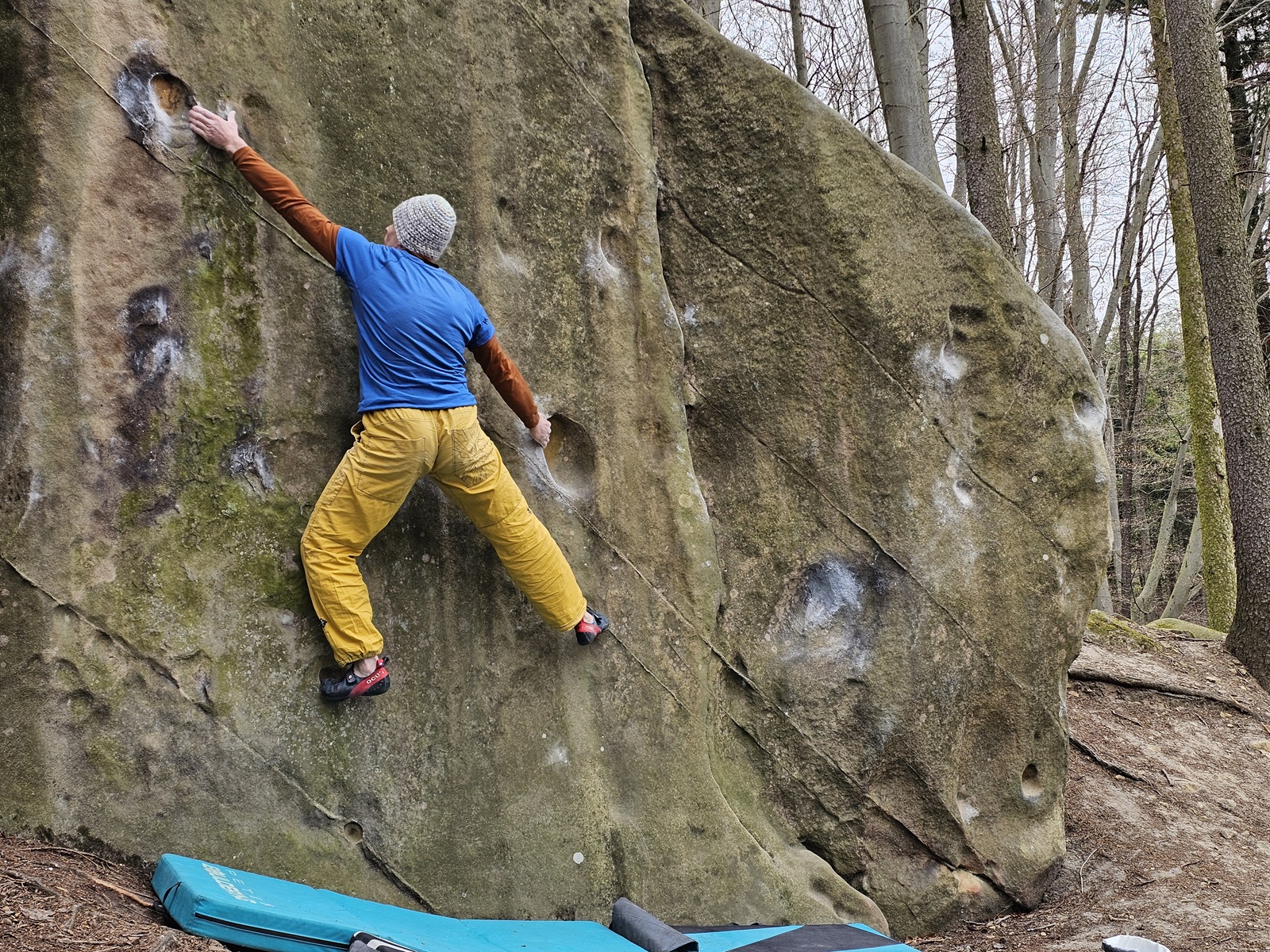 Bouldering na Pečínke