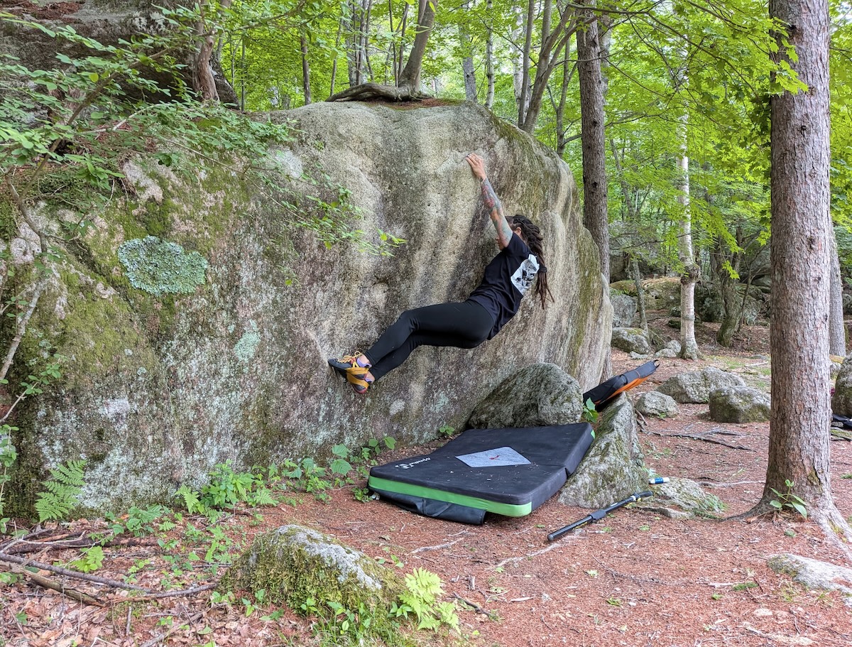 Naratake v sektore Yon no Tani. Boulder, po ktorom sme si aj zaručali