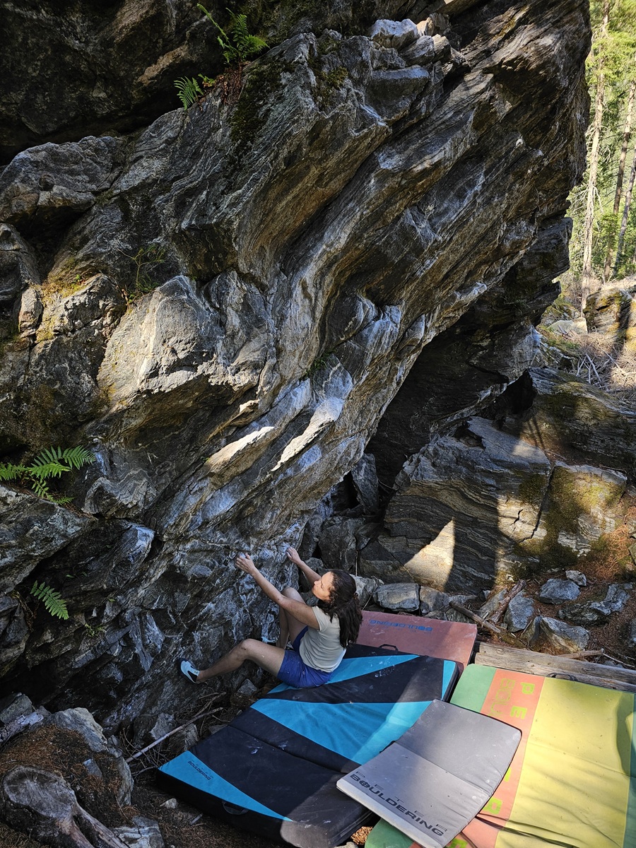 Bouldering v Pitztali - Mandlers Boden