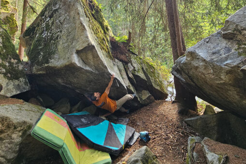 Sherwood Forest bouldering Otztal