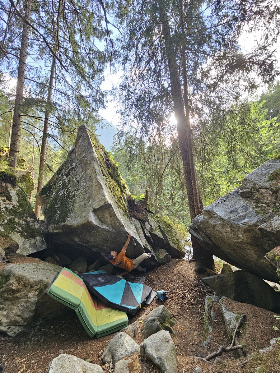 Sherwood Forest bouldering Otztal