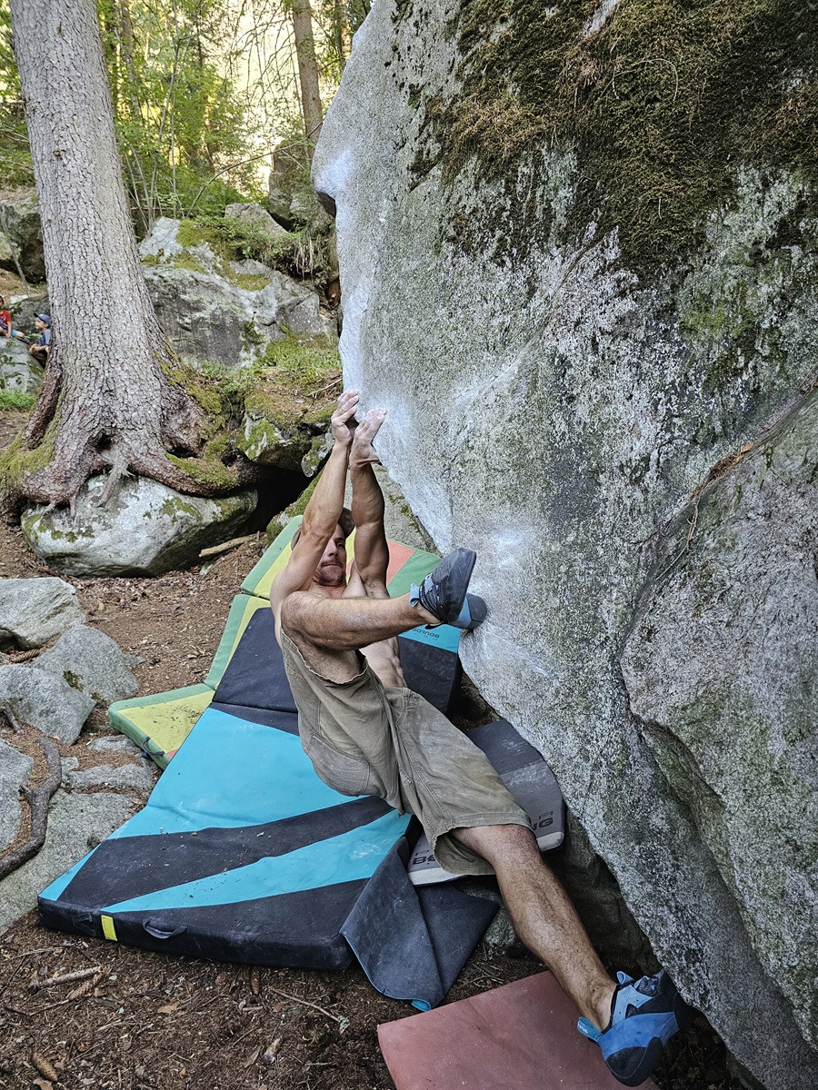 Sherwood Forest bouldering Otztal