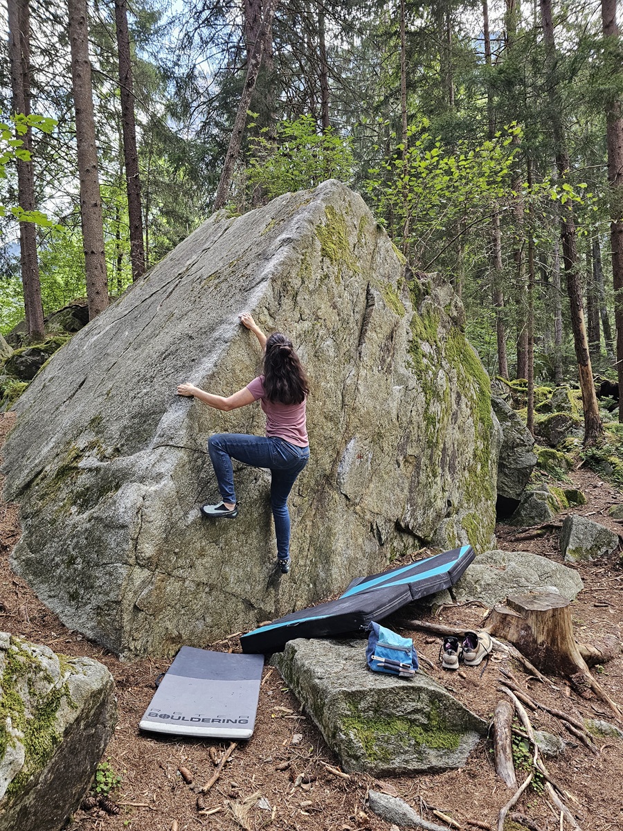 Sherwood Forest bouldering Otztal