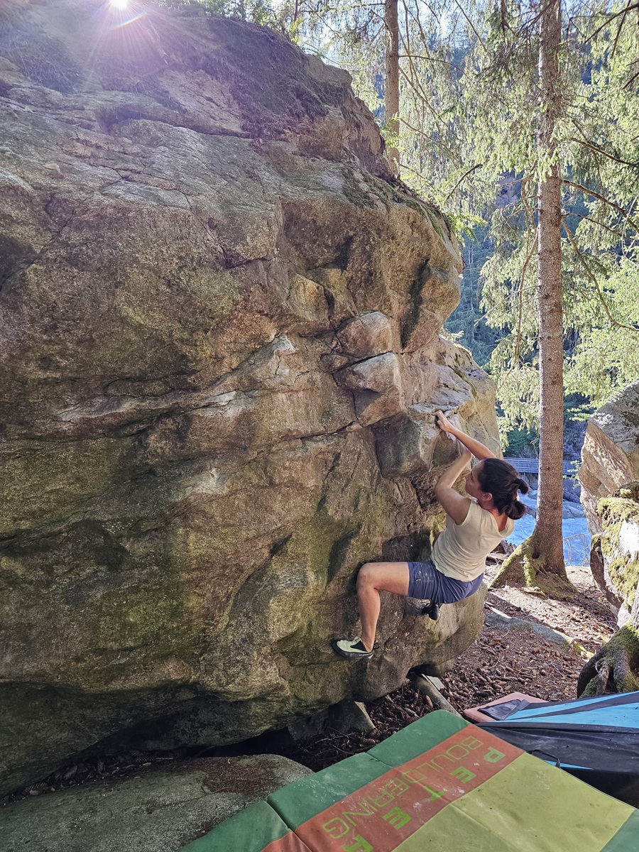 Sherwood Forest bouldering Otztal
